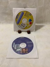 2 Sakar Software Installation Disc&#39;s CD&#39;s ABC and Sticker Factory - $5.25