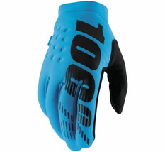 100% Mens Men&#39;s Brisker Cold-Weather Gloves Turquoise S - £27.57 GBP