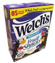 welchs fruit snacks Halloween Version 85 Fun Size Pouches - $38.50