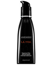 Wicked Sensual Care Ultra Silicone Based Lubricant - 4 Oz Fragrance Free - £19.30 GBP