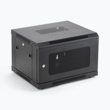 On-Stage RKD6000 6U Wall Mount Rack Cabinet Locking Doors Black - $276.95