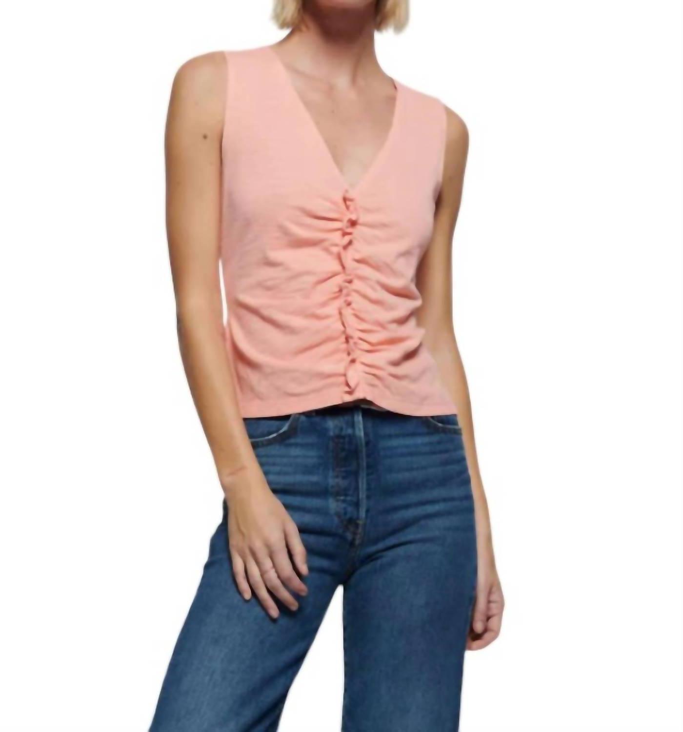 Nation Ltd Cassie Shirring Tank Top Size XS - $78.21