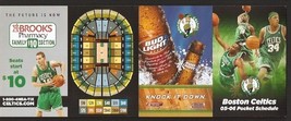 Boston Celtics Bud Light 2005-06 Pocket Schedule Paul Pierce Budweiser - £0.99 GBP
