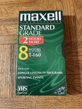 Maxell T-160 SG Brand New VHS - £9.25 GBP