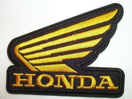 Honda Gold Wing Patch~Biker~Motorcycle~3 1/4&quot; x 2 5/8&quot;~Embroidered~Iron ... - $4.17