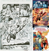 Gerry Conway Firestorm Legends of Tomorrow 1 Original Art SPLASH Eduardo Pansica - £359.53 GBP