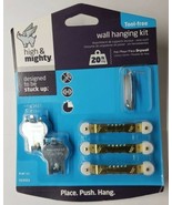 Hillman High &amp; Mighty Tool-Free 20lbs 6-Piece Drywall Hanging Kit 515312  - £6.32 GBP