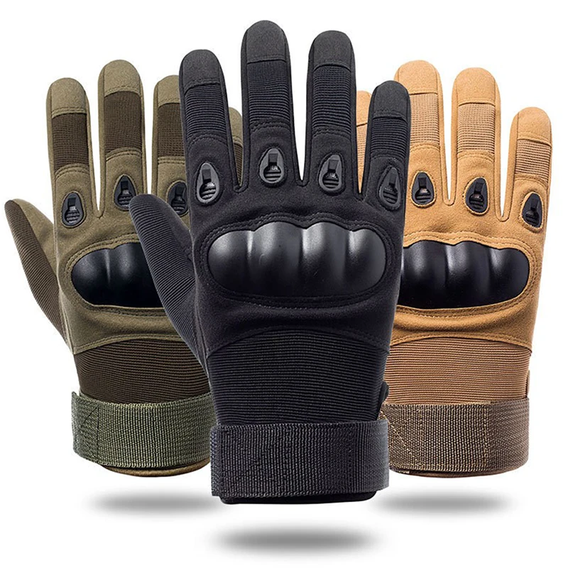 Outdoor Sports Locomotive Military Fans Gloves Winter Warm Outdoor Motorcycle - £11.84 GBP+