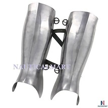 Ancient Greek Hoplite Greaves Protective Medieval 16g Functional Leg Armor - £69.71 GBP