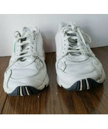 Adidas Originals Falcon Womens Size 6.5 Athletic Shoes White Orange - £15.52 GBP