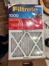 1 Furnace Air Filter 16" x 24" x 1" 3M Filtrete Single Pack Qty. 1 - £15.58 GBP