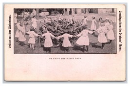 Children in Circle Greetings From the Orphans&#39; Home UNP UDB Postcard M20 - $7.87