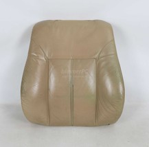 BMW E38 Front Seat Backrest Cushion Sand Beige Tan Heated Leather 1995-1998 OEM - £98.94 GBP