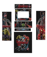 AtGames Legends Ultimate Avengers Hulk &amp; Iron Man/Arcade Cabinet Art sid... - $130.72+