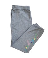 Monrow + Soulcycle Collab Grey Embroidered Joggers X Small - $90.27 CAD