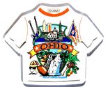 Ohio Tee Shirt Fridge Magnet - $5.99
