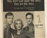 Sports Night Print Ad Vintage Felicity Huffman Josh Charles Peter Krause... - $5.93