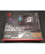 ASUS ROG STRIX X670E-F GAMING WIFI AMD X670 AM5 ATX Mother Board ⭐️NOB⭐️ - $324.81 CAD