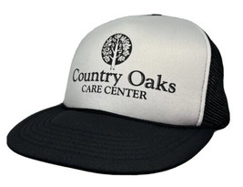 Vintage Country Oaks Care Center Nursing Home Mesh Back Snapback Trucker Hat Cap - £15.56 GBP