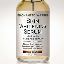 Skin Whitening Lightening Brightening Serum Dark Spot Bleaching Cream with Kojic - £14.17 GBP