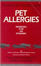 Pet Allergies Plechner DVM, Alfred J. and Zucker, Martin - $9.75