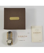 *B) Vintage Women COACH W008 Sapphire Crystal Swiss Water Resistant Watch - £39.24 GBP