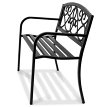 VEVOR Outdoor Bench, 50 inches Metal Garden Bench, 550 lbs Load Capacity... - $1,441.74 MXN