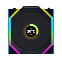 UNI Fan SL-LCD Wireless 120 - Performance ARGB Fan W/ 1.6&quot; LCD Display, ... - $106.91