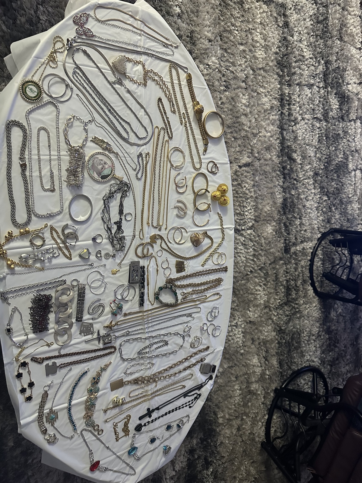 Large lot of plated jewelry mix  - $700.00