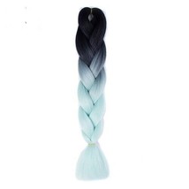 Merisi Hair 24&quot; Jumbo Braids - Extensions - Ombre - Kanekalon - *AQUA MARINE* - £6.38 GBP