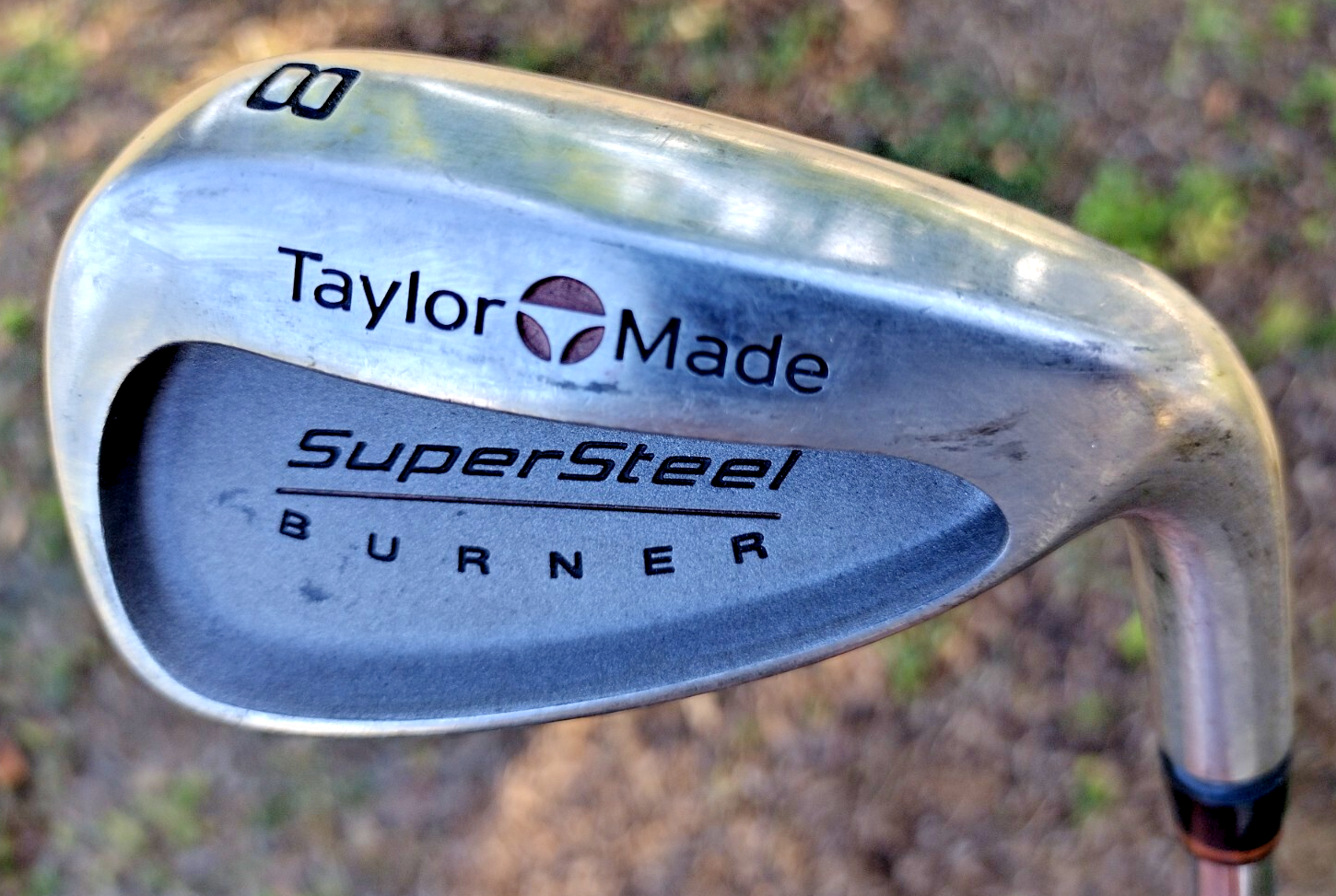 TaylorMade Super Steel Burner Single 8 iron Steel S-90 Rifle Precision S... - $29.99