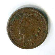 1901 Indian Head Penny United States Small Cent Antique Circulated Coin ... - €3,60 EUR