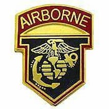 Marine Corps Airborne Military Lapel Pin - £10.70 GBP