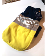Youly “The Explorer” Dog Coat  Small  yellow blue silver - £14.73 GBP