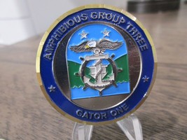 USN ESG 5 Amphibious Group Three Expeditionary Strike Group Challenge Co... - $30.68