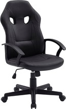 Adjustable Gaming Office Chair In Black From Linon. - £156.48 GBP