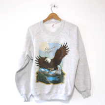 Vintage Freedom Flight Eagle Sweatshirt Large - $51.28