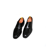 Handmade oxfords black original leather men dress formal wear custom mad... - £128.28 GBP+