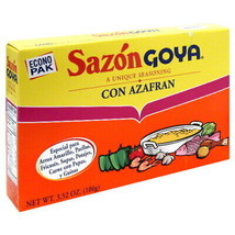 Goya Sazon Azafran 20CT-3.52 Oz -Pack Of 18 - £80.74 GBP