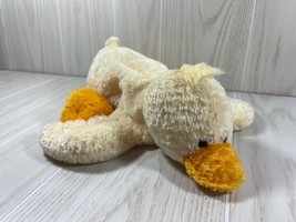 Mary Meyer Flip Flops duck beanbag plush yellow stuffed animal missing bow - £12.26 GBP