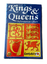 Kings &amp; Queens Information Chart by Ladybird 28&quot; x 37&quot; Easy to Follow Ro... - £33.52 GBP