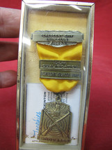 Vintage 1962 Crescent City Gun Club Shooting Medal Expert Class #4 - £23.18 GBP