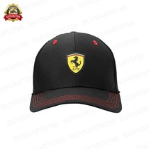 Puma Original Cap Scuderia Ferrari Sptwr Baseball Cap Logo Black - £37.57 GBP