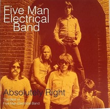 Five Man Electrical Band - Absolutely Right (Best of) (CD 1995) Near MINT - £29.25 GBP