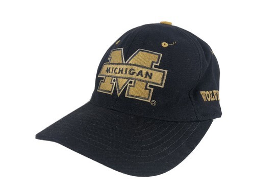 University of Michigan Baseball Hat Starter Vintage Fitted 6 5/8 - 7 1/8... - $29.52