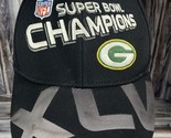 Reebok Green Bay Packers Super Bowl Champions XLV Fitted Trucker Hat - L... - £7.01 GBP