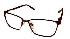 Jones New York Mens Metal Soft Rectangle Eyewear Frame,  J146 Brown 49mm - £28.24 GBP