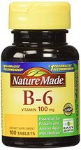 Nature Made Vitamin B-6 100 Mg, Tablets, 100-Count (Pack of 2) image 2