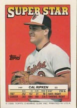 Cal Ripken 1988 Topps Mini # 44 - £1.35 GBP