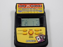 Radica Between Ace Duece Red Dog Poker Handheld Electronic Card Game - £7.83 GBP